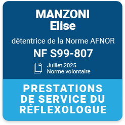 Certification NF S99-807 Élise Manzoni