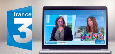 Interview à France 3 Ile de France pour parler de Réflexologie